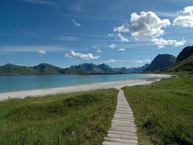 Ramberg the beach auf den Lofoten